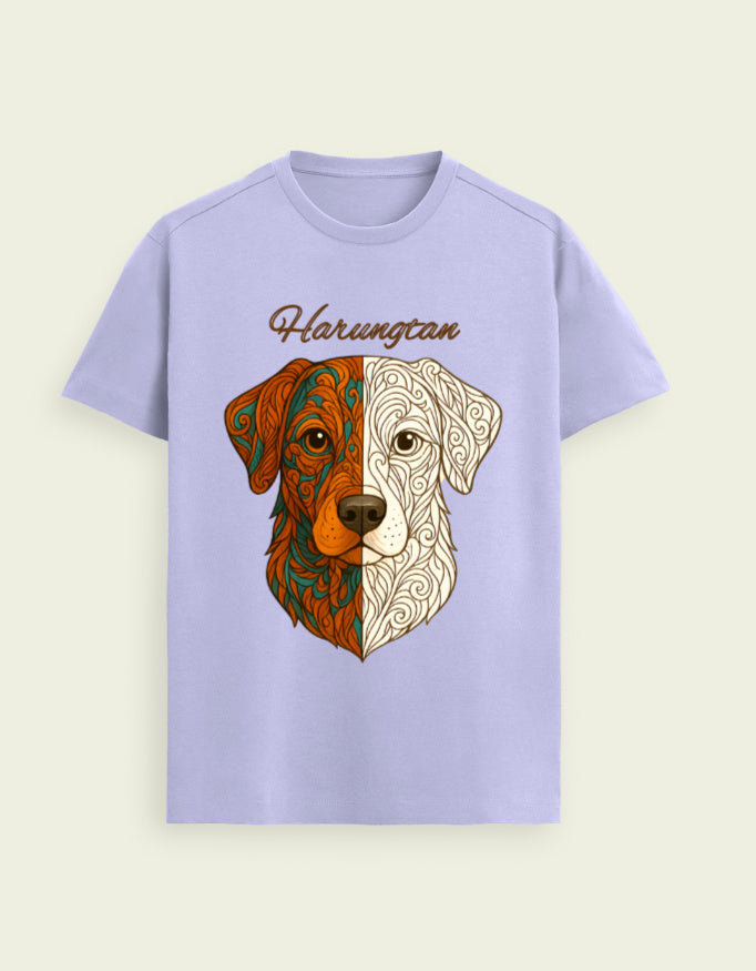 HarungDog | 100% Cotton | Harungtan Artistic Dog Tee